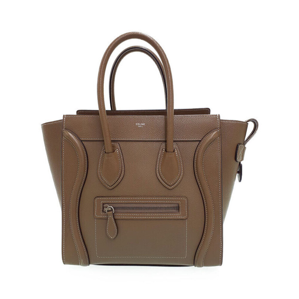 Celine Luggage Shopper 2way Handbag calfskin leather - Picture 1 of 9
